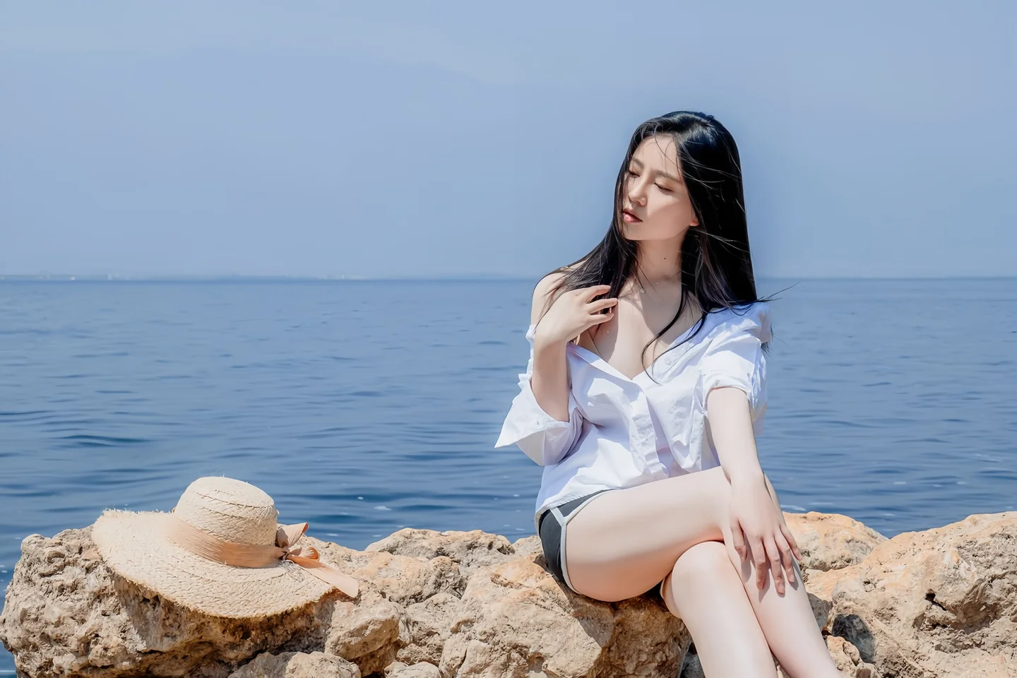 年年 - 白衬衫 [49P-91MB] tg@simisebaisi 【丝足阁】040.webp